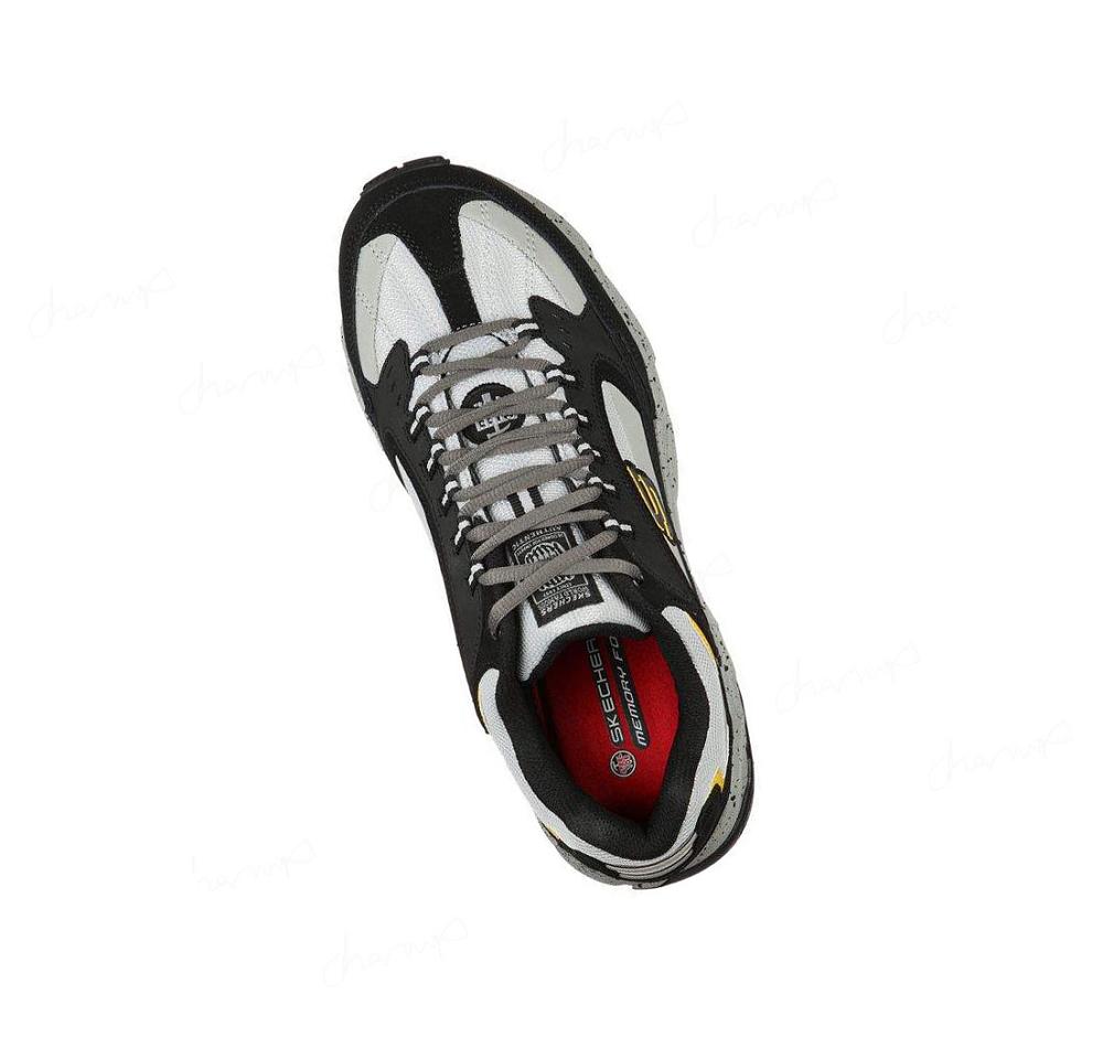 Zapatos De Trabajo Skechers Stamina ST Hombre Negras Gris | 5511Q_AR