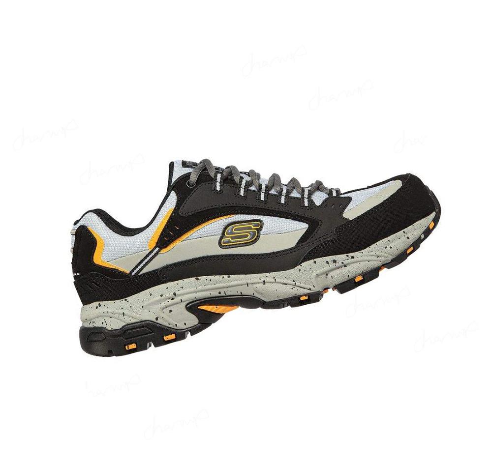 Zapatos De Trabajo Skechers Stamina ST Hombre Negras Gris | 5511Q_AR