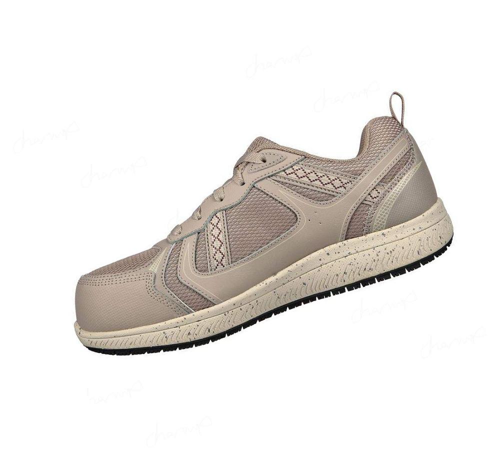 Zapatos De Trabajo Skechers Summits SR - Jaily Mujer Gris Marrones | 61A6S_AR