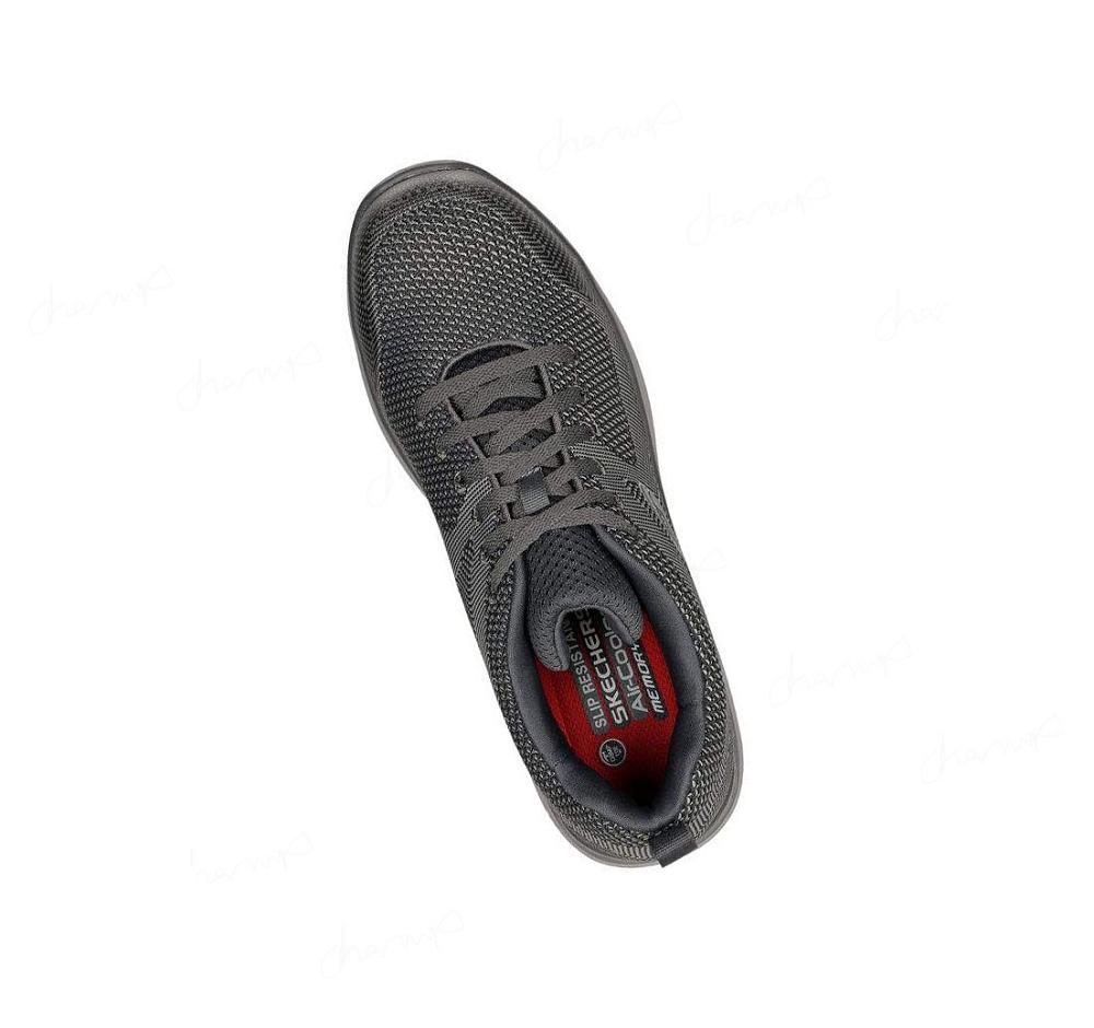 Zapatos De Trabajo Skechers Summits SR Comp Puntera Hombre Gris | A186A_AR