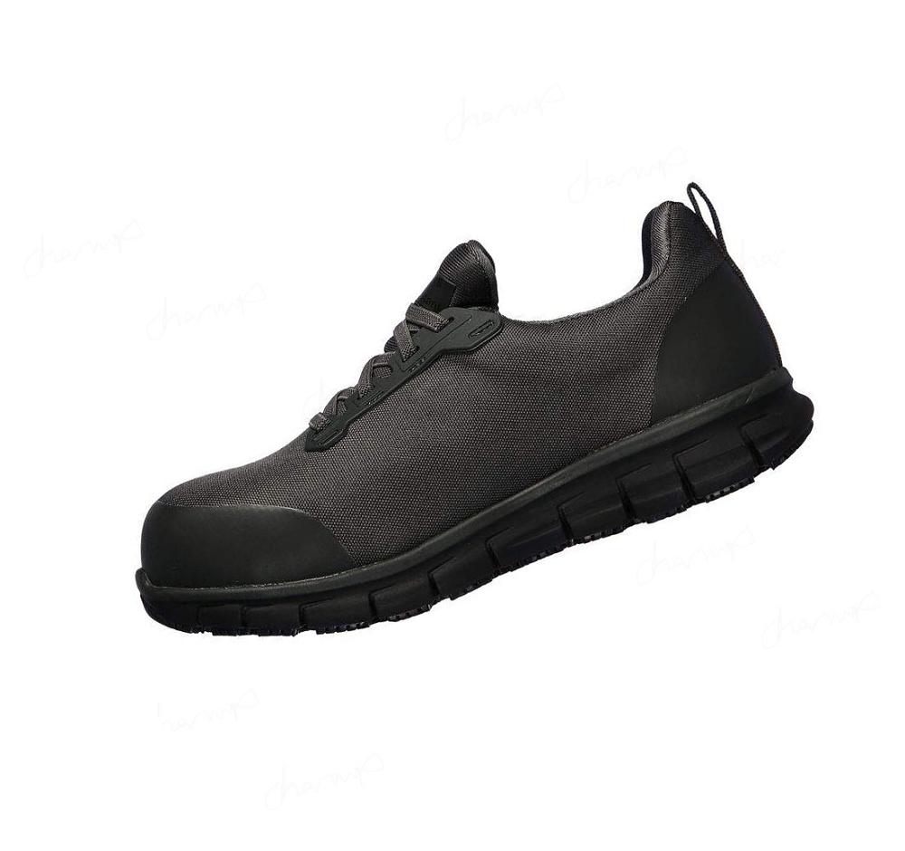 Zapatos De Trabajo Skechers Sure Pista - Irmo Alloy Puntera Mujer Gris | 62A6L_AR