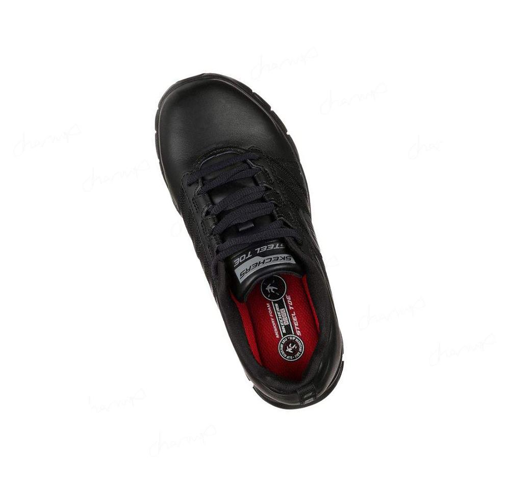 Zapatos De Trabajo Skechers Sure Pista - Martley ST Mujer Negras | 62T10_AR