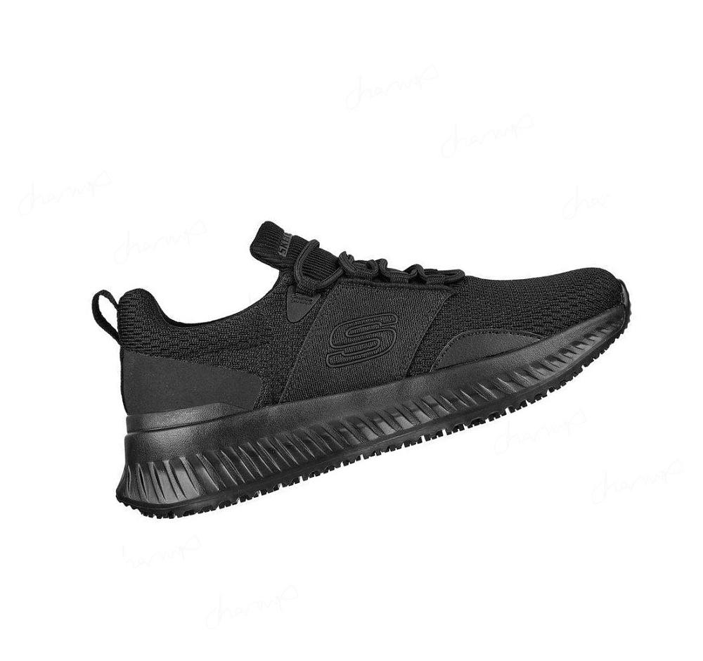 Zapatos De Trabajo Skechers Tilido - Ebino Mujer Negras | A896L_AR