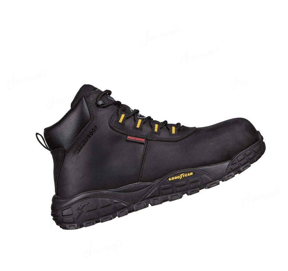 Zapatos De Trabajo Skechers Treadix - Trental Hombre Negras | A5118_AR