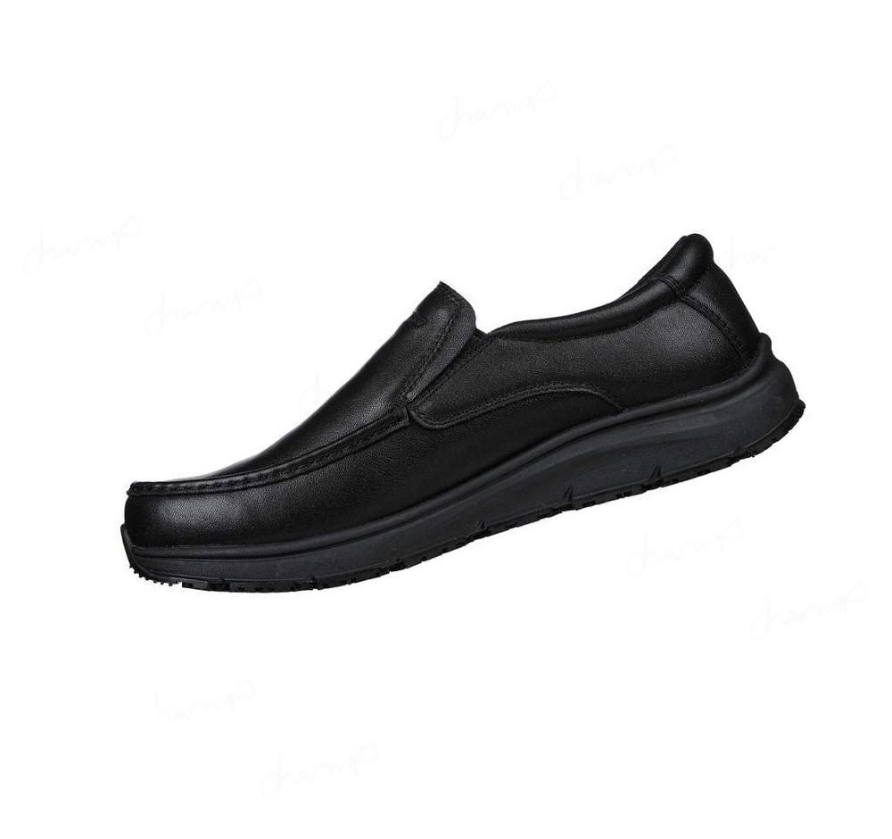 Zapatos De Trabajo Skechers Ulmus - Mockit SR WP Hombre Negras | T186S_AR