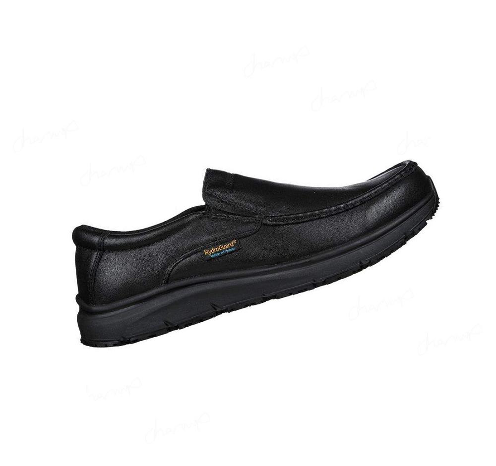 Zapatos De Trabajo Skechers Ulmus - Mockit SR WP Hombre Negras | T186S_AR