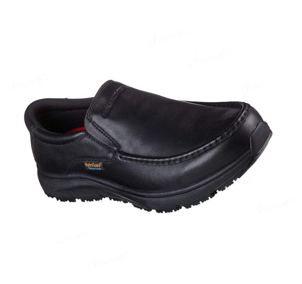 Zapatos De Trabajo Skechers Ulmus - Mockit SR WP Hombre Negras | T186S_AR