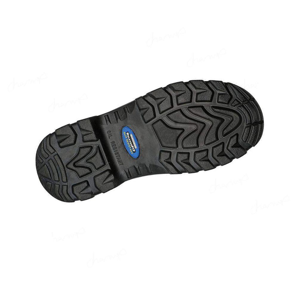 Zapatos De Trabajo Skechers Workshire - Jannit Comp Puntera Mujer Marrones | 5696K_AR