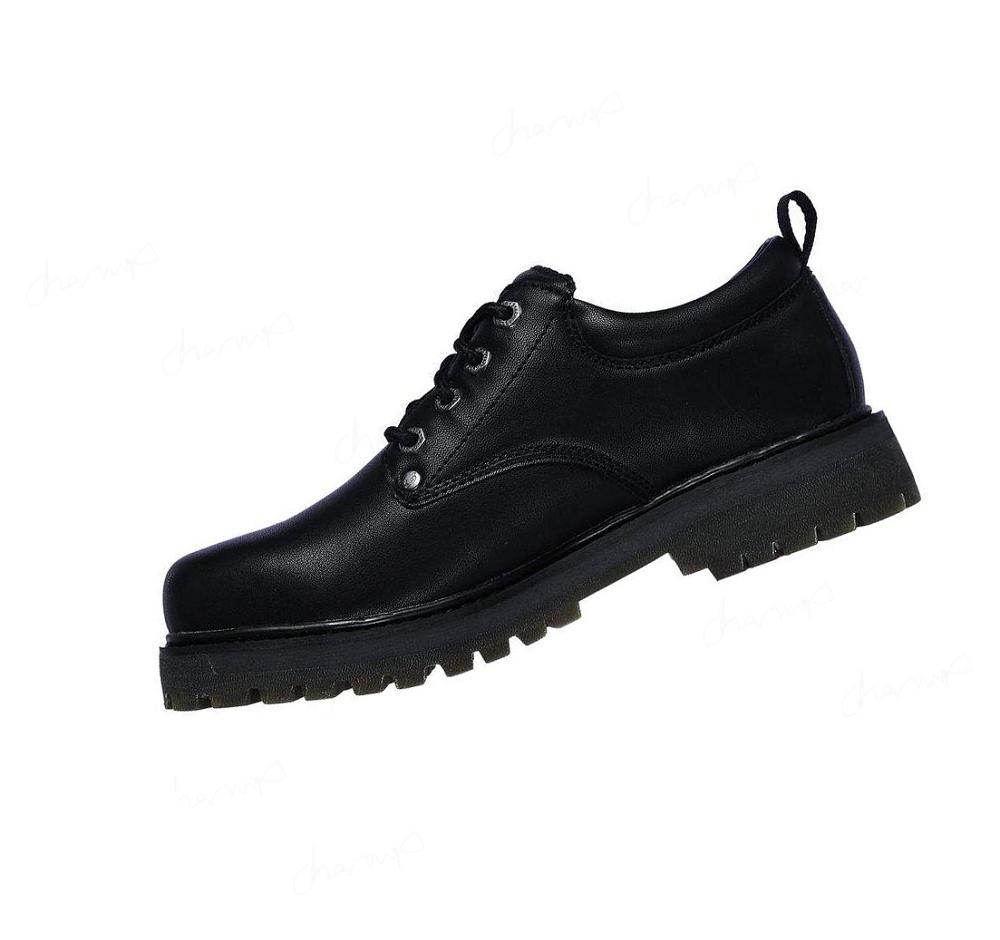 Zapatos Oxford Skechers Alley Cats - Mesago Hombre Negras | I236L_AR