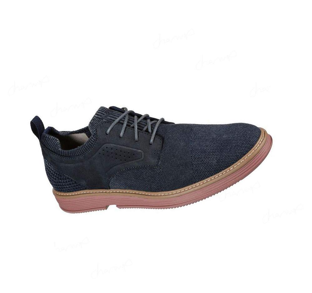 Zapatos Oxford Skechers Parallux - Archie Hombre Azul Marino | I2860_AR