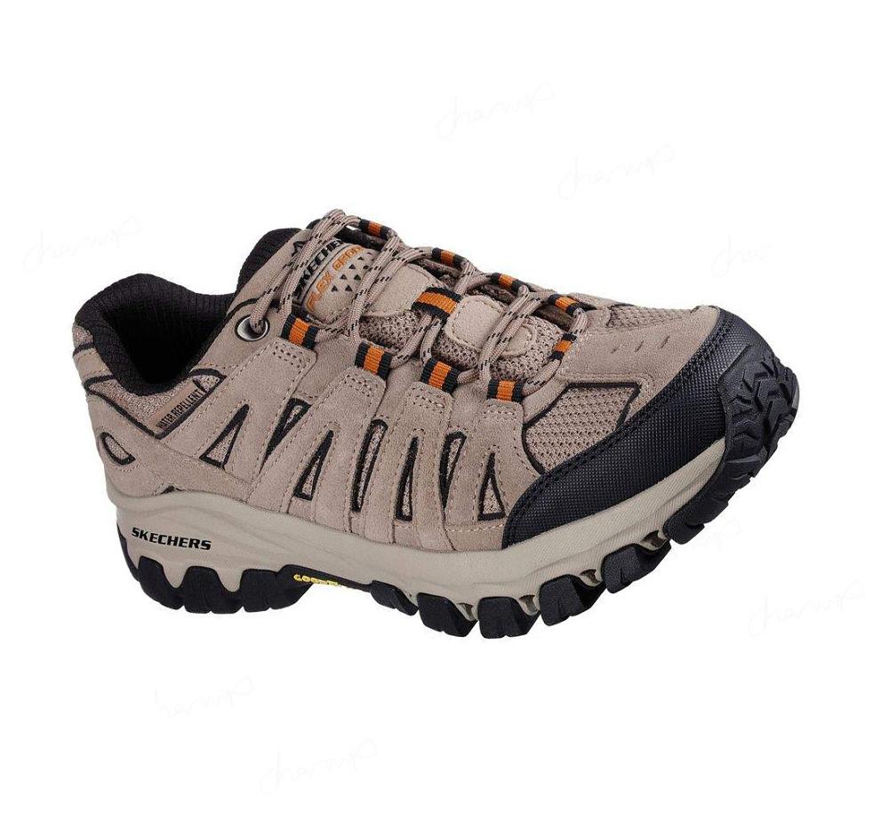 Zapatos Oxford Skechers Relaxed Fit: Edgmont - Taggert Hombre Kaki | I861B_AR