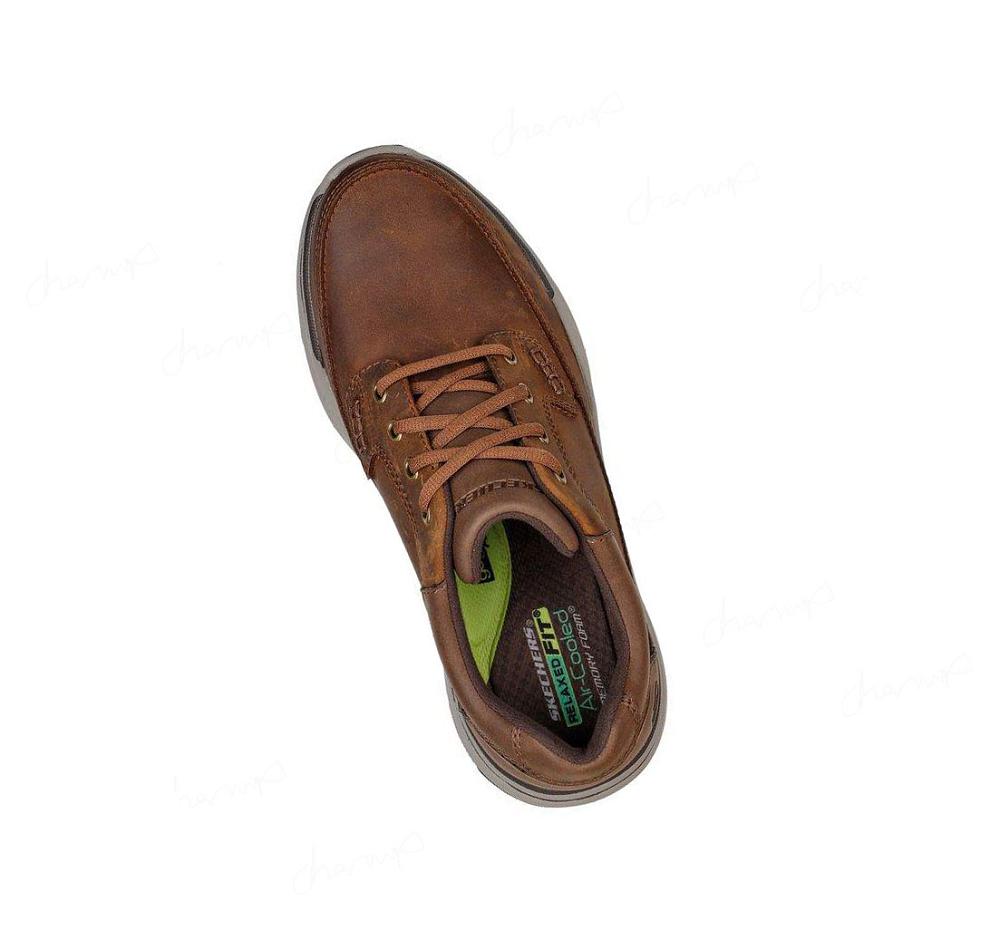 Zapatos Oxford Skechers Relaxed Fit: Expected 2.0 - Raymer Hombre Marrones | I186C_AR