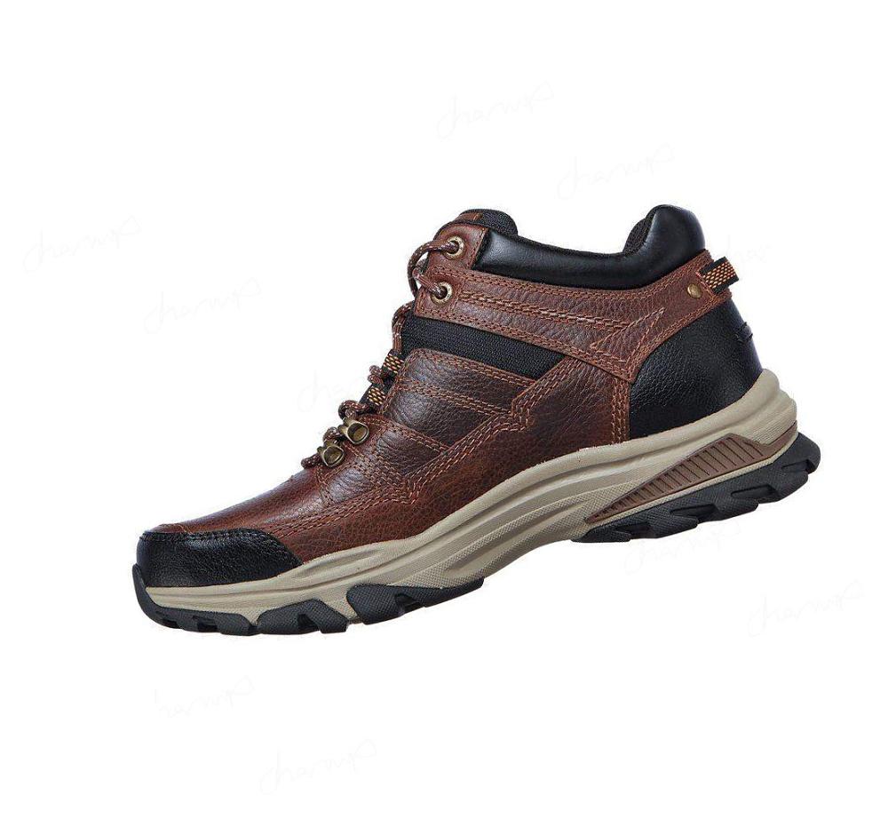 Zapatos Oxford Skechers Relaxed Fit: Ralcon - Emil Hombre Chocolate | 31A3D_AR