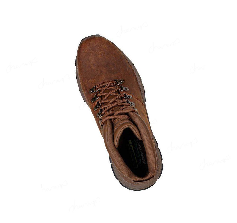 Zapatos Oxford Skechers Relaxed Fit: Respected - Esmont Hombre Marrones | 3018K_AR