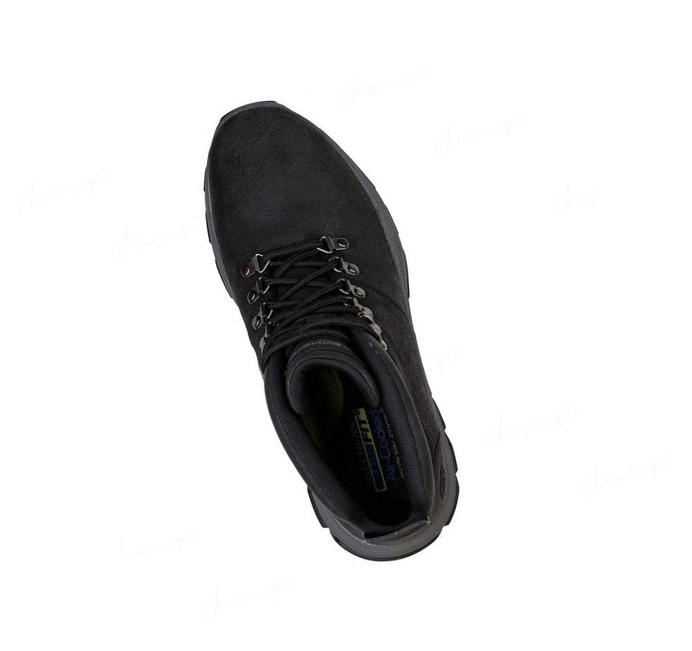 Zapatos Oxford Skechers Relaxed Fit: Respected - Esmont Hombre Negras | 3032C_AR