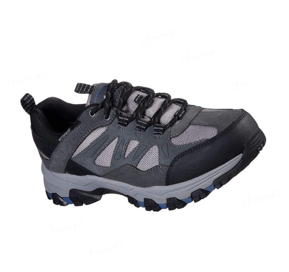 Zapatos Oxford Skechers Relaxed Fit: Selmen - Enago Hombre Gris | A161P_AR