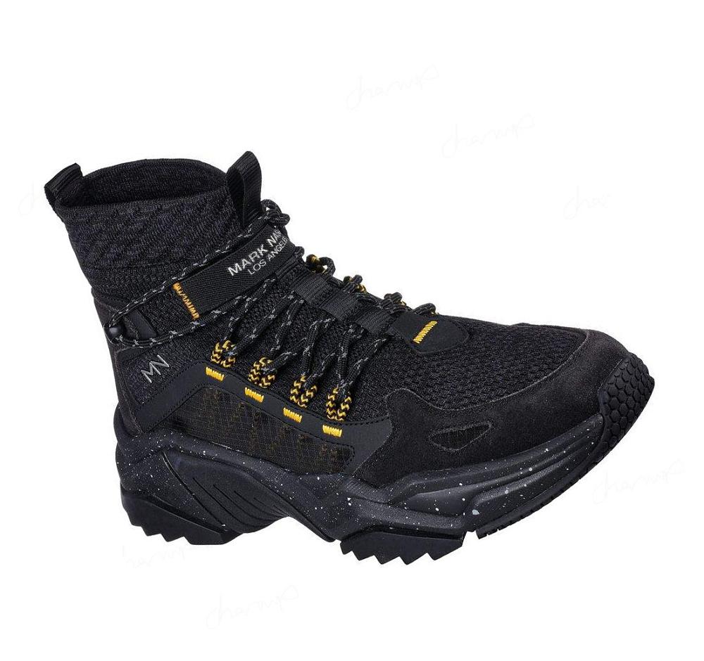 Zapatos Oxford Skechers Smart Block - Half Dome Hombre Negras | 3293D_AR