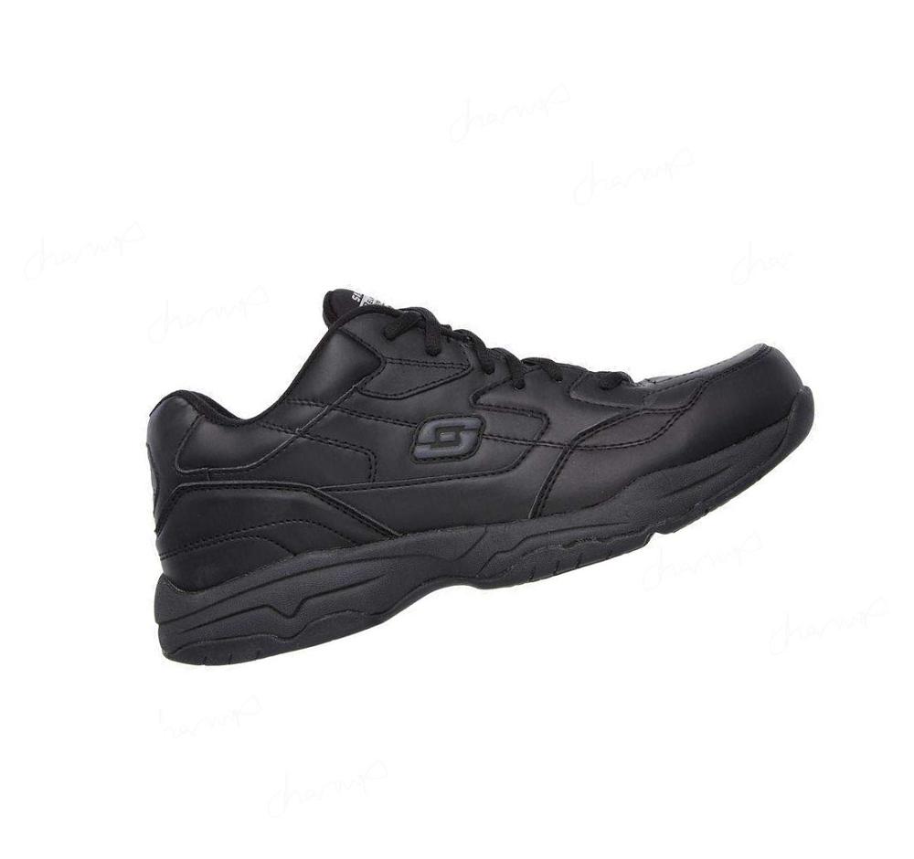 Zapatos Oxford Skechers Trabajo Relaxed Fit: Felton SR Hombre Negras | AA61D_AR