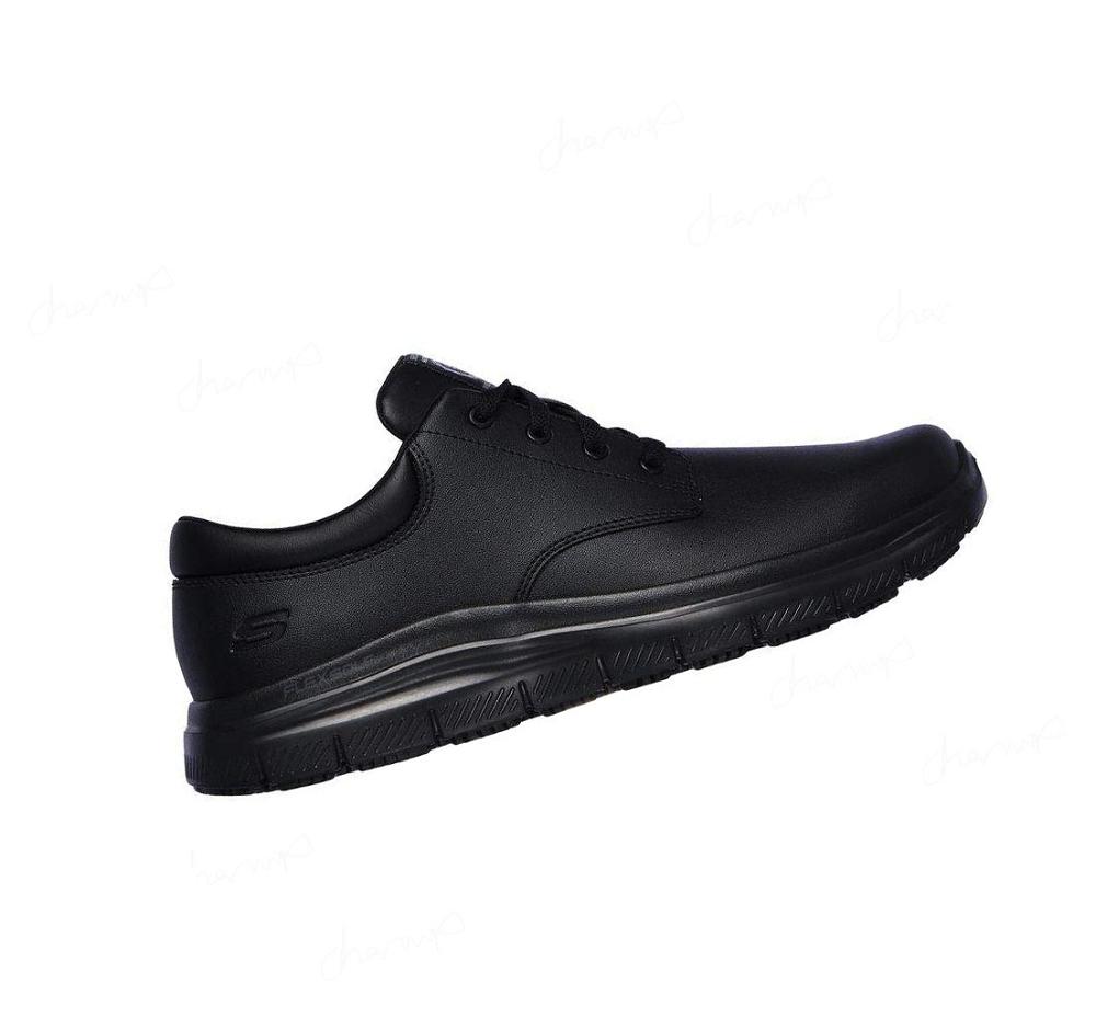 Zapatos Oxford Skechers Trabajo Relaxed Fit: Flex Advantage - Fourche SR Hombre Negras | AT86W_AR