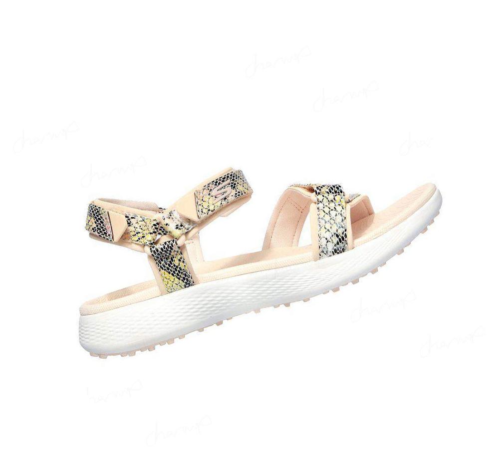 Zapatos de Golf Skechers GO GOLF 600 Sandal - Charms Mujer Rosas Claro | 3330K_AR