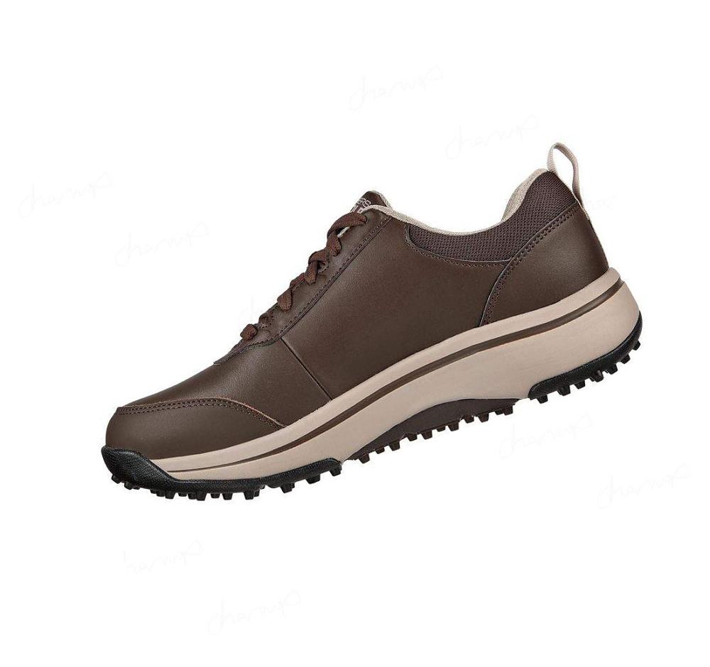 Zapatos de Golf Skechers GO GOLF Arch Fit - Set Up Mujer Marrones | 3951Q_AR