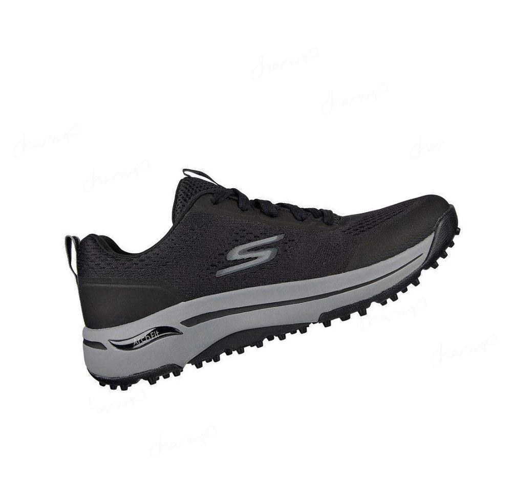 Zapatos de Golf Skechers GO GOLF Arch Fit - Status Mujer Negras Gris | 396TB_AR