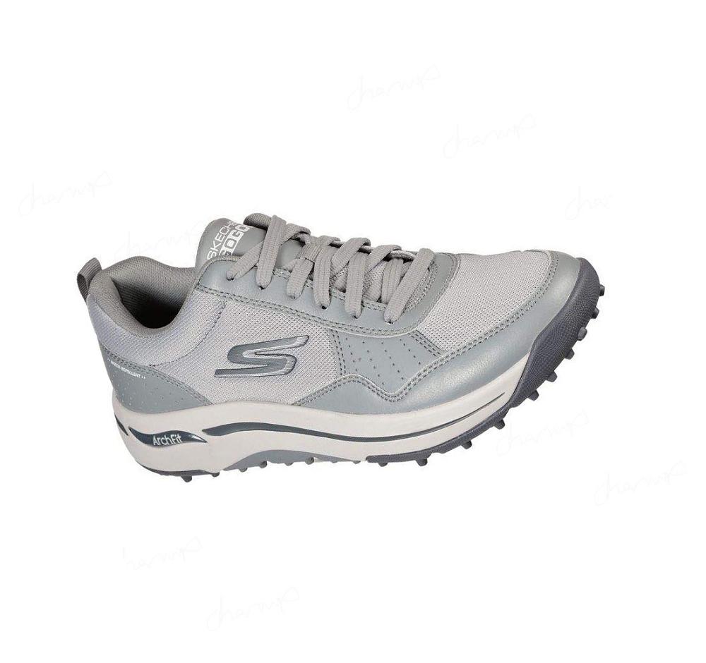 Zapatos de Golf Skechers GO GOLF Arch Fit - Line Up Mujer Gris | 39T8A_AR