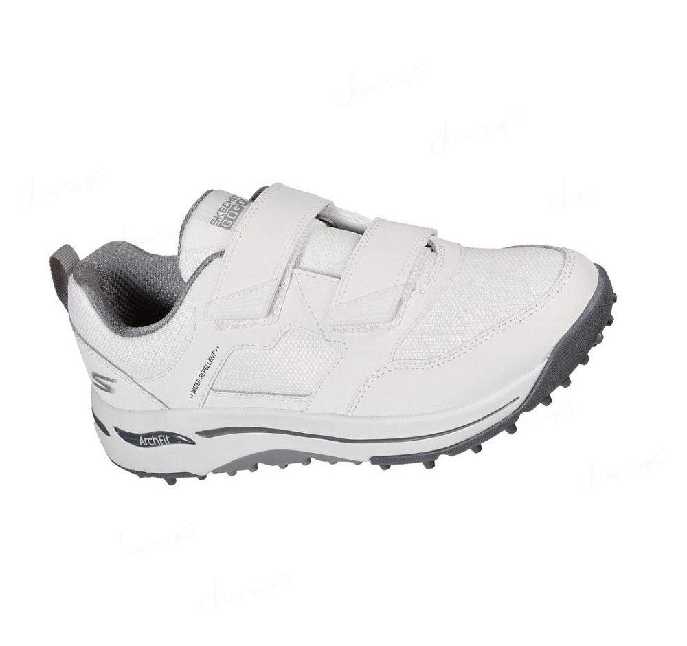 Zapatos de Golf Skechers GO GOLF Arch Fit - Front Nine Mujer Blancas Negras | 3A53G_AR