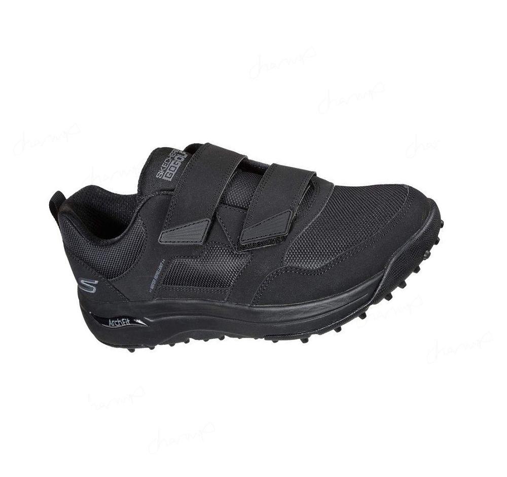 Zapatos de Golf Skechers GO GOLF Arch Fit - Front Nine Mujer Negras Gris | 3T80S_AR