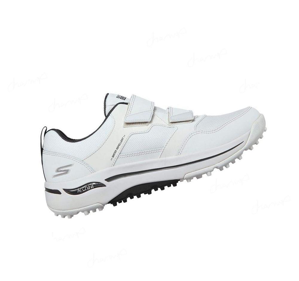 Zapatos de Golf Skechers GO GOLF Arch Fit - Front Nine Mujer Blancas Azul Marino | 3TT8L_AR