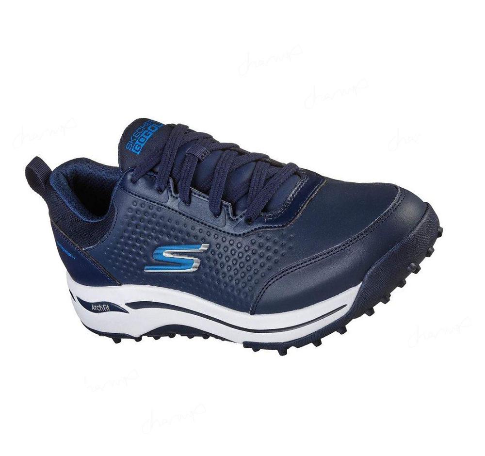 Zapatos de Golf Skechers GO GOLF Arch Fit - Set Up Hombre Azul Marino Azules | AA33B_AR