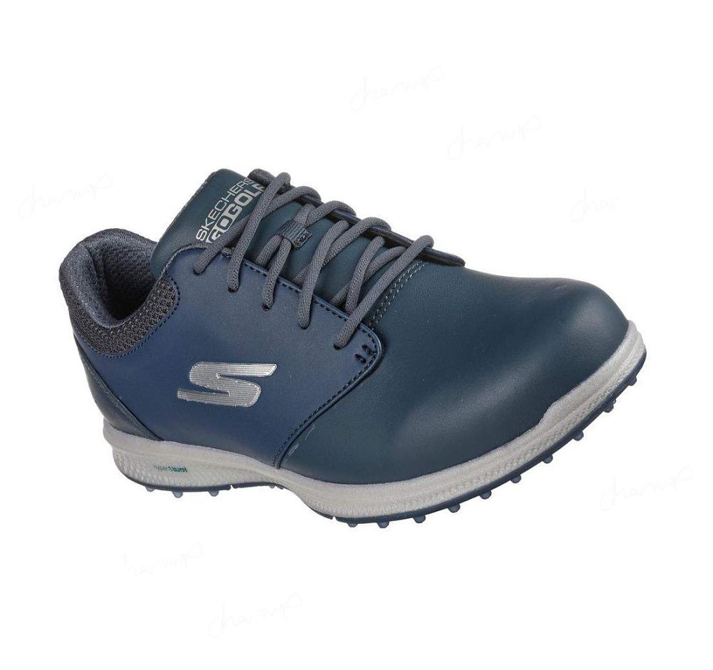 Zapatos de Golf Skechers GO GOLF Elite 4 Hyper Mujer Azul Marino | 3A28B_AR