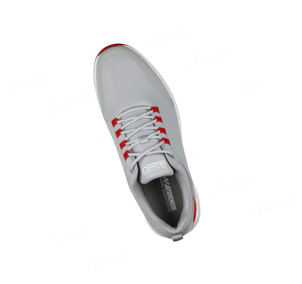 Zapatos de Golf Skechers GO GOLF Elite 4 - Victory Mujer Gris Rojas | 3T28S_AR