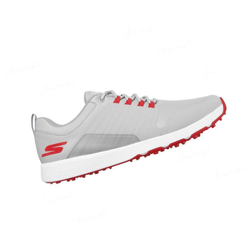 Zapatos de Golf Skechers GO GOLF Elite 4 - Victory Mujer Gris Rojas | 3T28S_AR