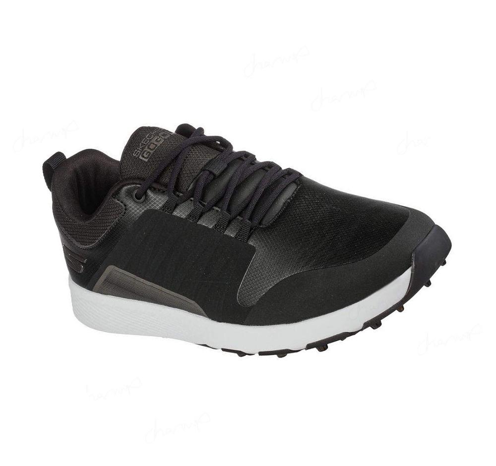 Zapatos de Golf Skechers GO GOLF Elite 4 - Victory Hombre Negras Blancas | IT085_AR