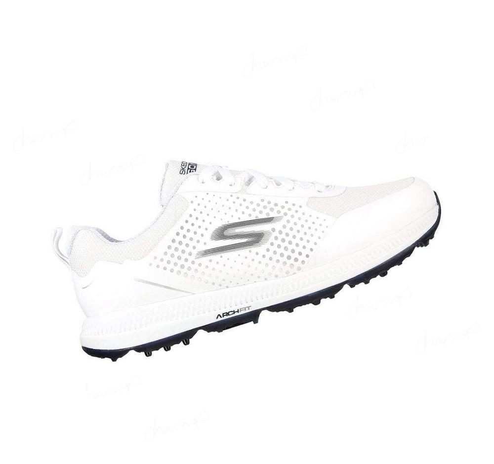 Zapatos de Golf Skechers GO GOLF Elite 5 Deporte Mujer Blancas Azul Marino | 3505G_AR