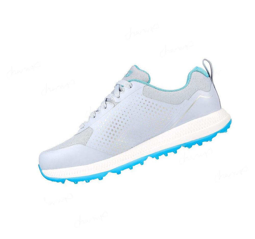 Zapatos de Golf Skechers GO GOLF Elite 5 Deporte Mujer Gris Turquesa | 351TA_AR