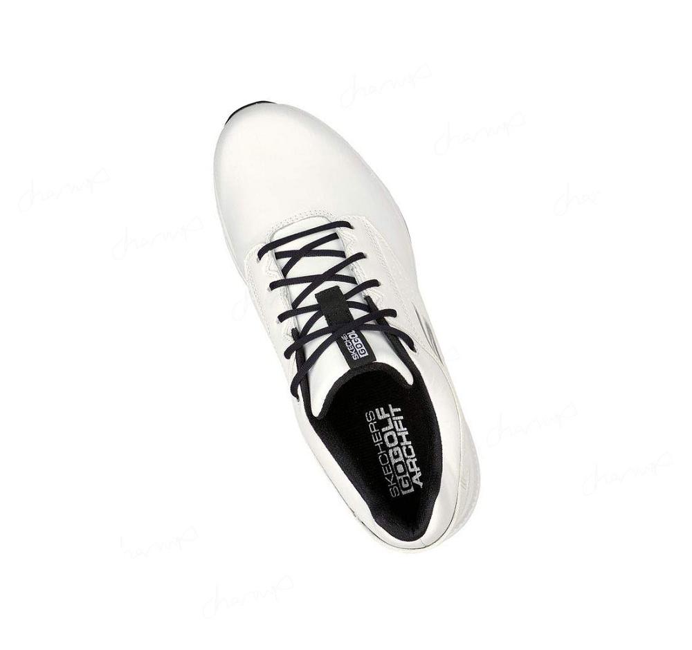 Zapatos de Golf Skechers GO GOLF Elite 5 - Legend Mujer Blancas Negras | 3903P_AR