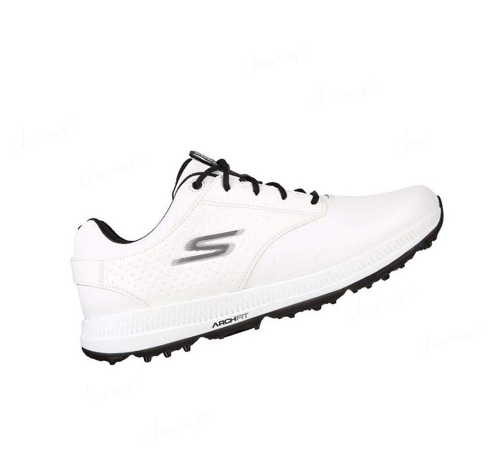 Zapatos de Golf Skechers GO GOLF Elite 5 - Legend Mujer Blancas Negras | 3903P_AR