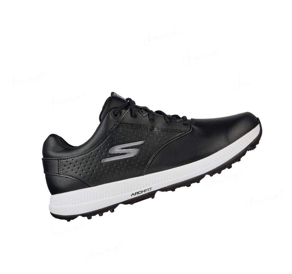 Zapatos de Golf Skechers GO GOLF Elite 5 - Legend Mujer Negras Blancas | 39050_AR