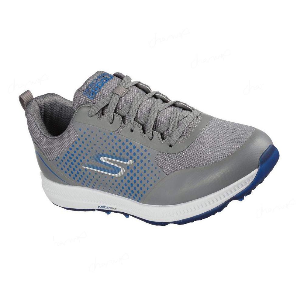 Zapatos de Golf Skechers GO GOLF Elite 5 Deporte Mujer Gris Azules | 3926A_AR