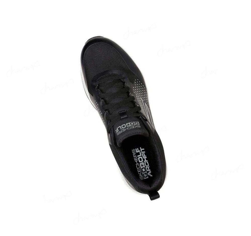 Zapatos de Golf Skechers GO GOLF Elite 5 Deporte Mujer Negras Blancas | 3928K_AR