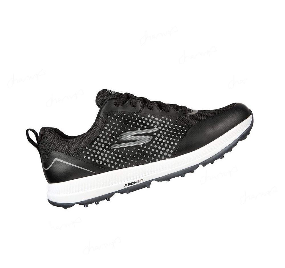 Zapatos de Golf Skechers GO GOLF Elite 5 Deporte Mujer Negras Blancas | 3928K_AR