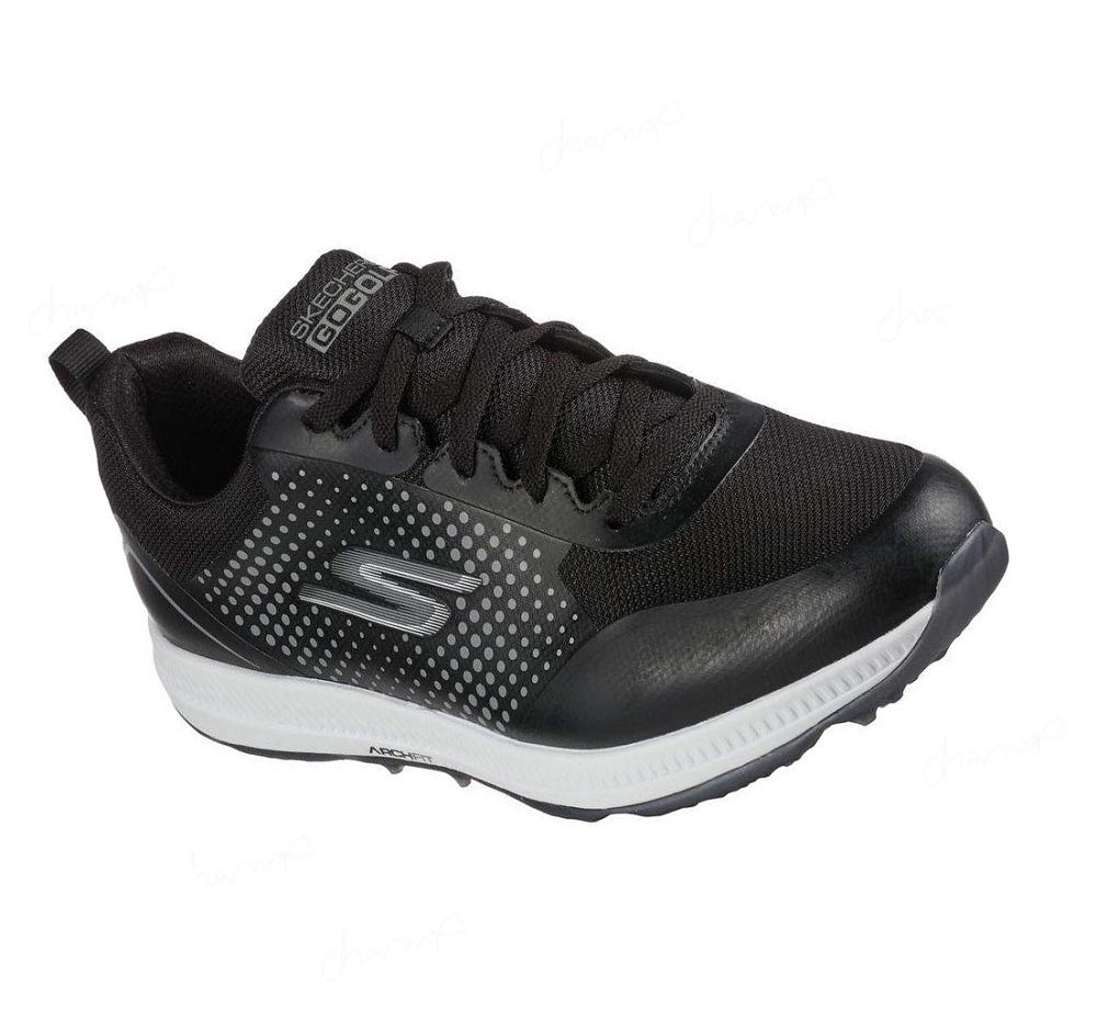 Zapatos de Golf Skechers GO GOLF Elite 5 Deporte Hombre Negras Blancas | I508A_AR