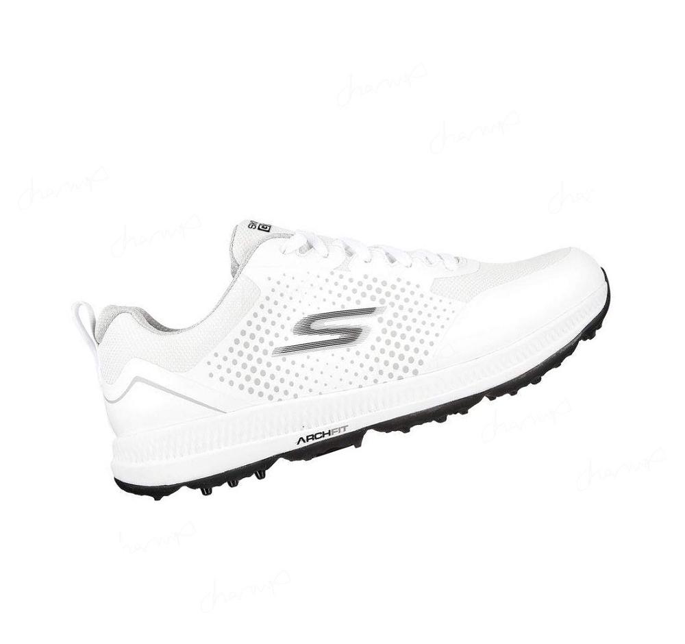 Zapatos de Golf Skechers GO GOLF Elite 5 Deporte Hombre Blancas Negras | IA58K_AR