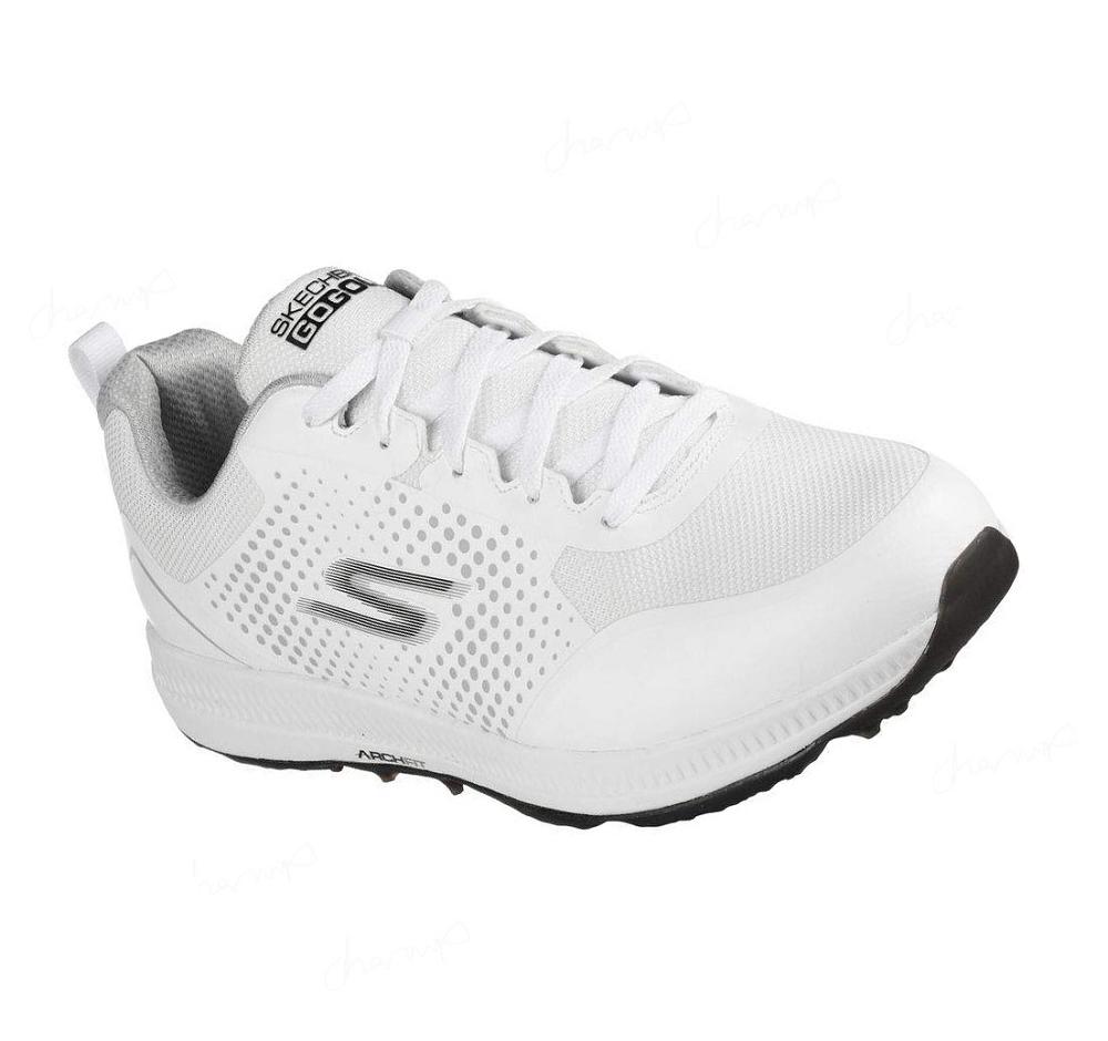 Zapatos de Golf Skechers GO GOLF Elite 5 Deporte Hombre Blancas Negras | IA58K_AR