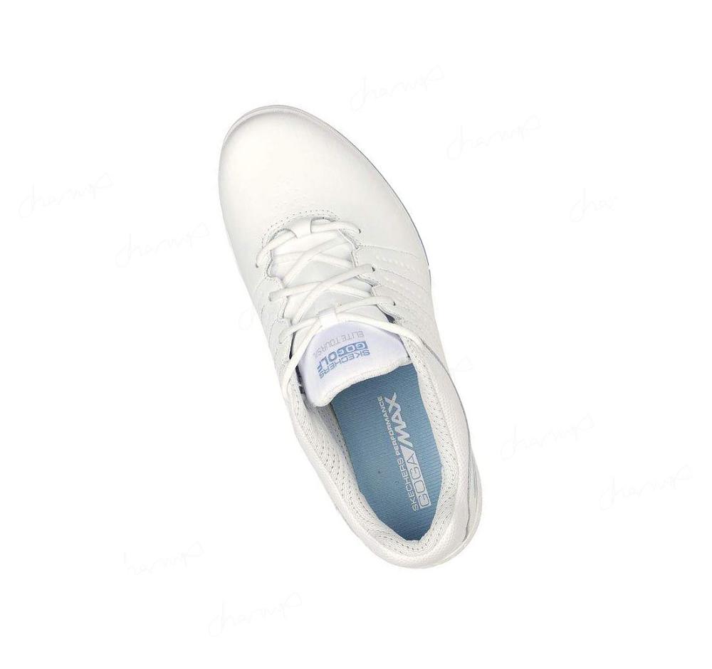 Zapatos de Golf Skechers GO GOLF Elite Tour SL Mujer Blancas Azules | 3A01G_AR