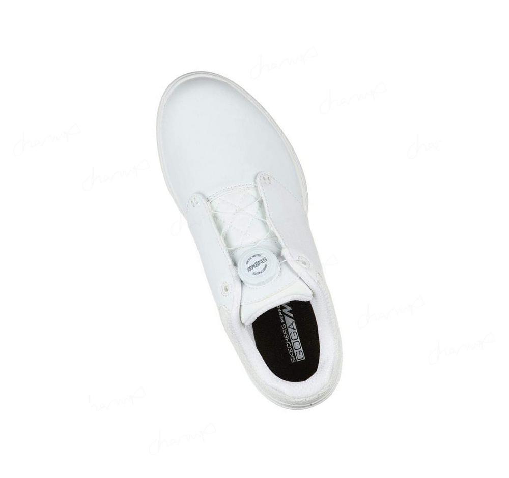 Zapatos de Golf Skechers GO GOLF Elite V.3 Twist Mujer Blancas | 3380A_AR