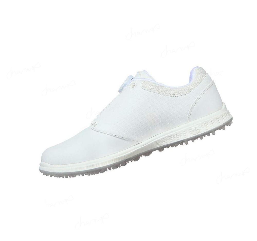 Zapatos de Golf Skechers GO GOLF Elite V.3 Twist Mujer Blancas | 3380A_AR