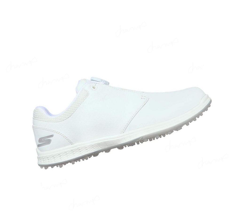 Zapatos de Golf Skechers GO GOLF Elite V.3 Twist Mujer Blancas | 3380A_AR